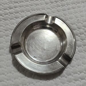 Small Vintage Sterling silver ashtray.